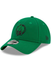 New Era Boston Celtics NBA Back Half 9TWENTY Adjustable Hat - Green
