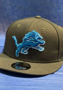 New Era Detroit Lions Grey 9FIFTY Mens Snapback Hat