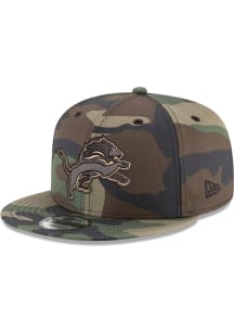 New Era Detroit Lions Green Tonal 9FIFTY Mens Snapback Hat