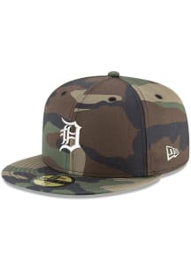 New Era Detroit Tigers Mens Green 59FIFTY Fitted Hat
