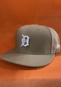 New Era Detroit Tigers Khaki 9FIFTY Mens Snapback Hat