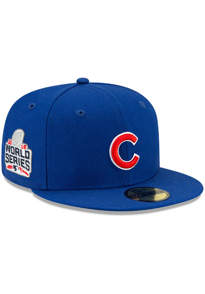 New Era Chicago Cubs Mens Blue Side Patch Paisley UV 59FIFTY Fitted Hat