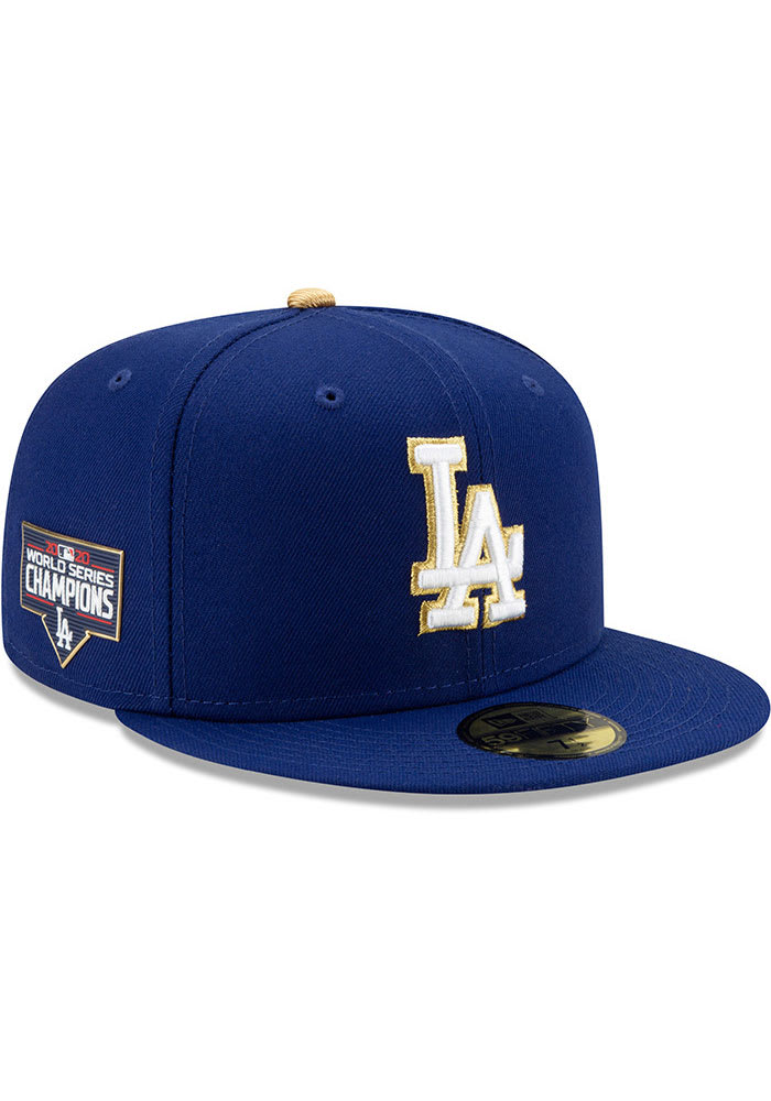 Los Angeles Dodgers New Era MLB 2020 World Series Champions Patch Pride  9TWENTY Adjustable Hat - Gray