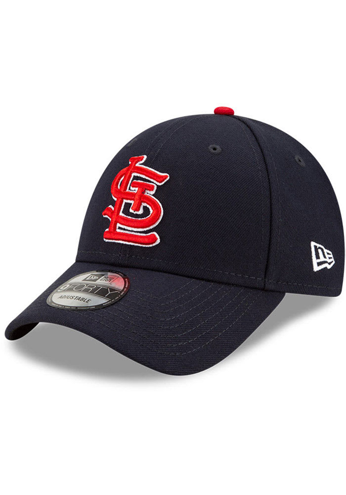 New Era St Louis Cardinals Alternate The League 9FORTY Adjustable Hat - Navy Blue