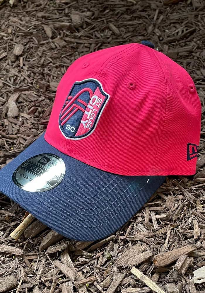 New Era St Louis City SC 2T 9TWENTY Adjustable Hat - Red