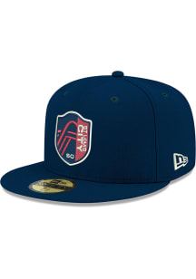 New Era St Louis City SC Mens Blue St. Louis City SC 59FIFTY Fitted Hat