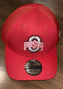 New Era Ohio State Buckeyes Mens Red NEO 39THIRTY Flex Hat