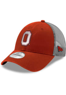 New Era Red Ohio State Buckeyes Trucker 9FORTY Classic Adjustable Hat