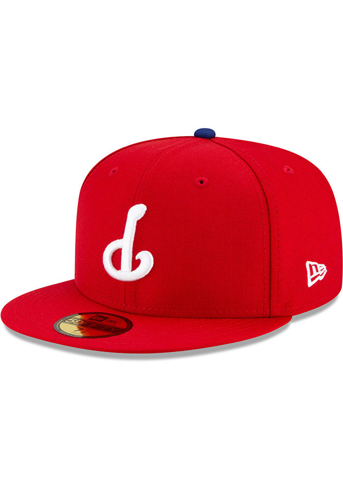 New Era Philadelphia Phillies Mens Red Upside Down 59FIFTY Fitted Hat