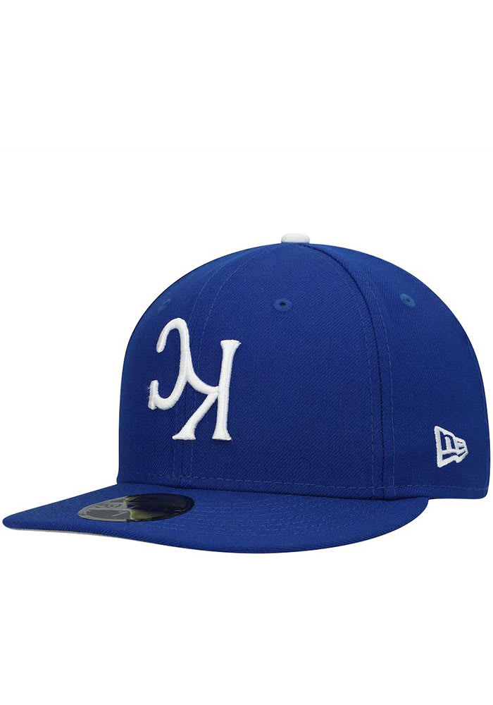 Kansas City Royals Upside Down 59FIFTY Blue New Era Fitted Hat