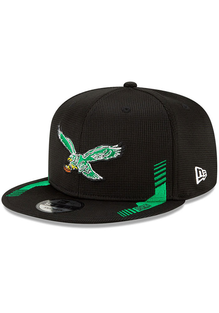 New Era Philadelphia Eagles Black JR 2021 Sideline Home 9FIFTY Youth Snapback Hat