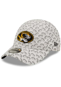 New Era Missouri Tigers White Cutie 9FORTY Adjustable Toddler Hat