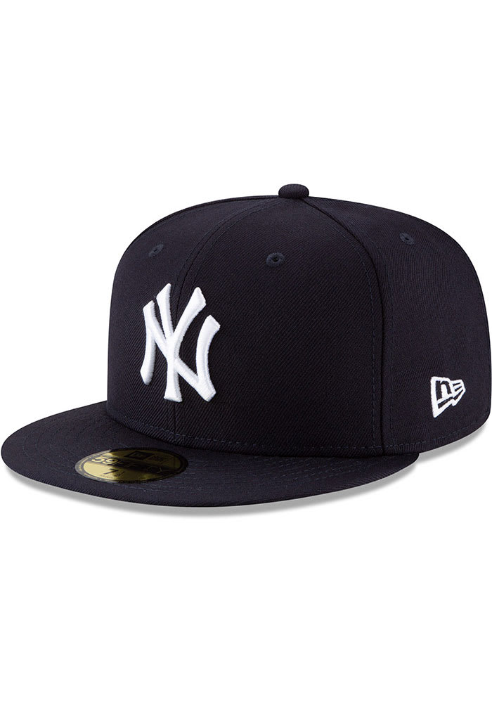 New York Yankees New York Yankees Wool 59Fifty Fitted Navy Blue