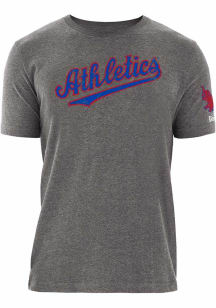 New Era Philadelphia Athletics Grey Tailsweep Short Sleeve T Shirt