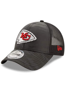 New Era Kansas City Chiefs Black Camo Flect JR 9FORTY Youth Adjustable Hat
