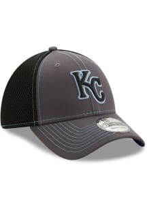 New Era Kansas City Royals Grey Team Neo Jr 39THIRTY Youth Flex Hat