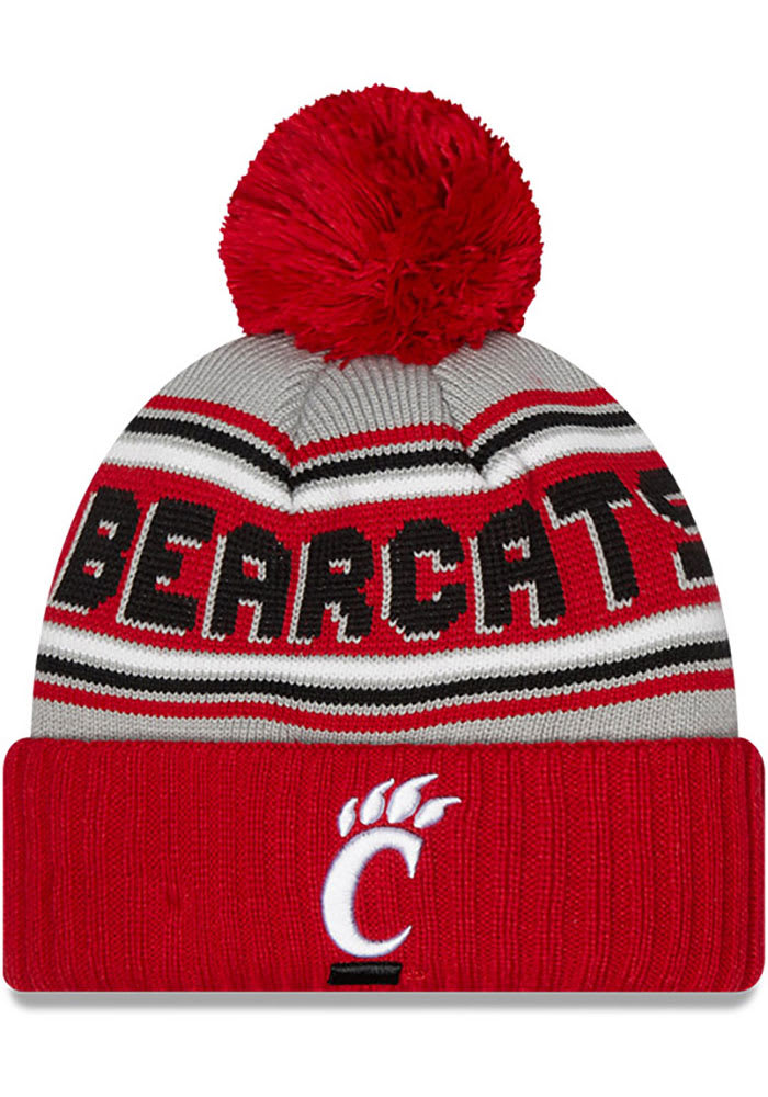 New Era Cincinnati Bearcats Red Cheer Knit Mens Knit Hat
