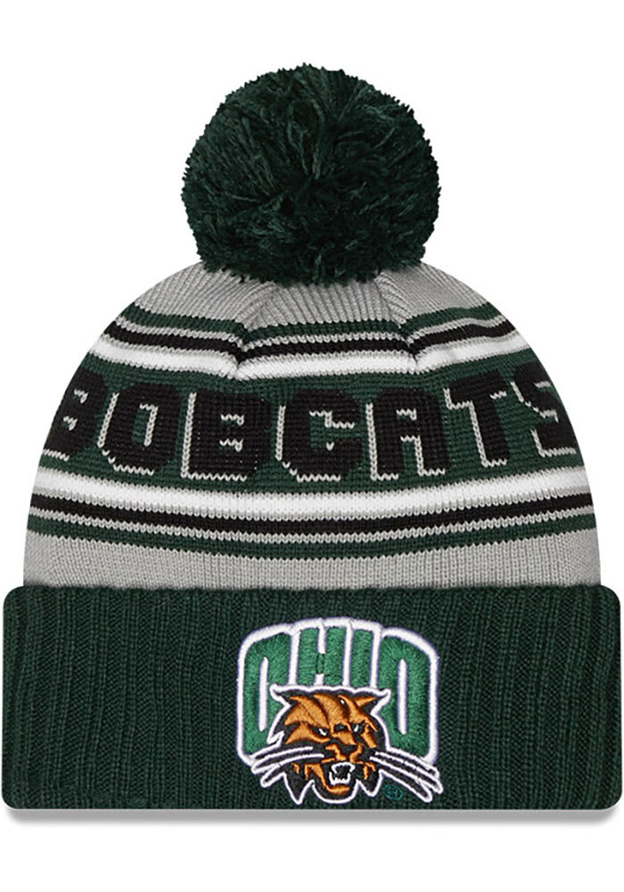 Ohio Bobcats New Era Green Knit Hat