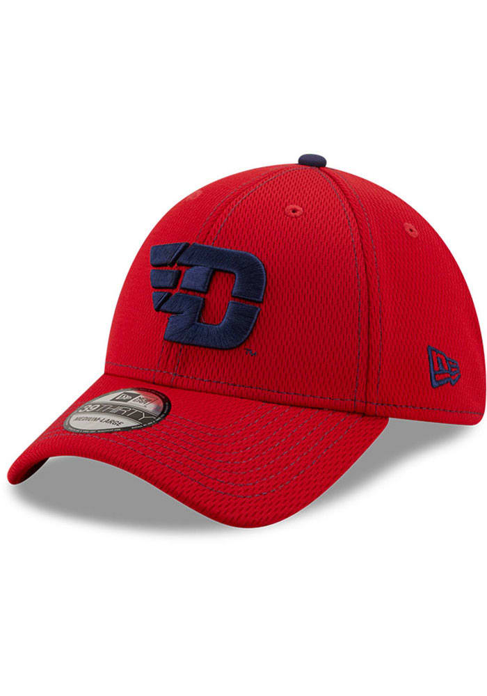 Dayton Flyers Team Dash 39THIRTY Red New Era Flex Hat