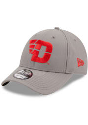 New Era Dayton Flyers The League Adjustable Hat - Grey