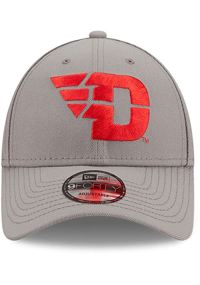 New Era Dayton Flyers The League Adjustable Hat - Grey