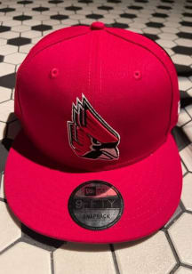 New Era Ball State Cardinals Red Ball State Cardinals Red GCP 9FIFTY Mens Snapback Hat