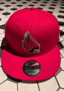 New Era Ball State Cardinals Red Ball State Cardinals Red GCP 9FIFTY Mens Snapback Hat