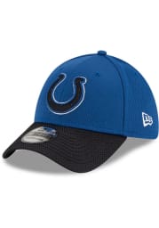 New Era Indianapolis Colts Mens Blue 2021 Sideline Road 39THIRTY Flex Hat