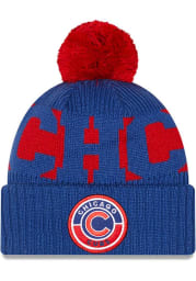 New Era Chicago Cubs Blue NE21 Sport Mens Knit Hat