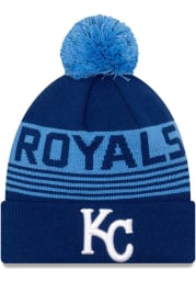 New Era Kansas City Royals Blue Proof Mens Knit Hat