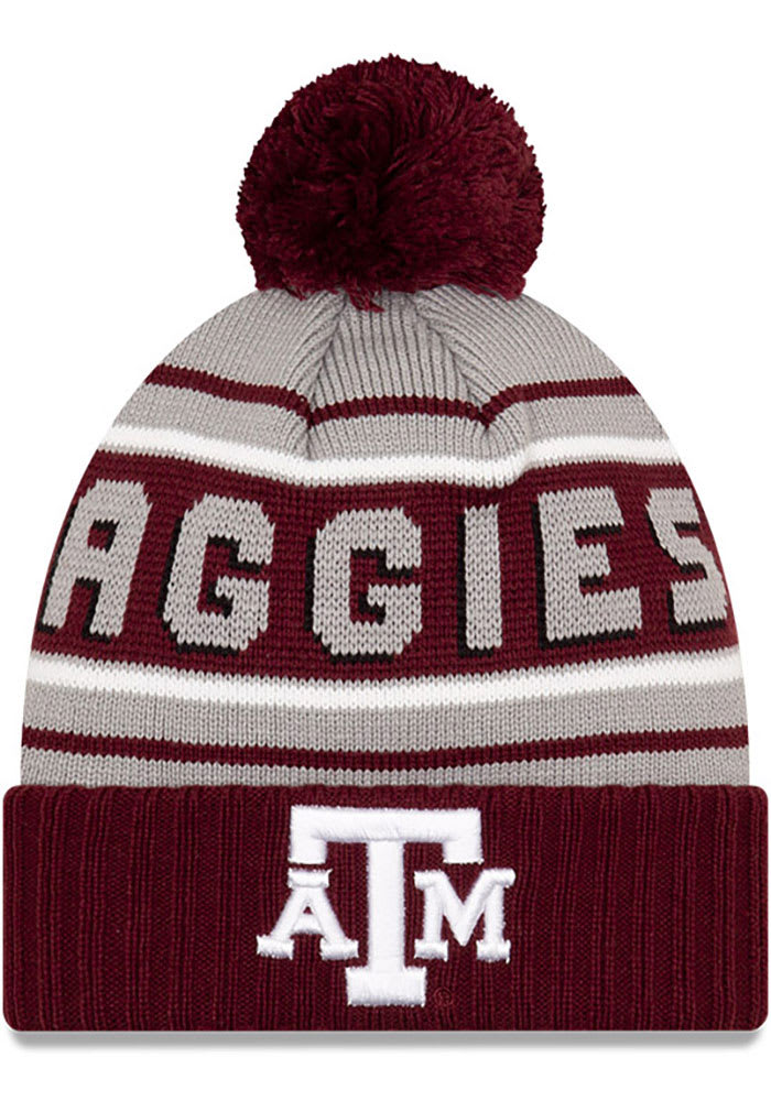 New Era Texas A&M Aggies Maroon Cheer Mens Knit Hat