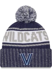 New Era Villanova Wildcats Navy Blue Marl Mens Knit Hat