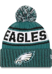 New Era Philadelphia Eagles Green Marl Mens Knit Hat