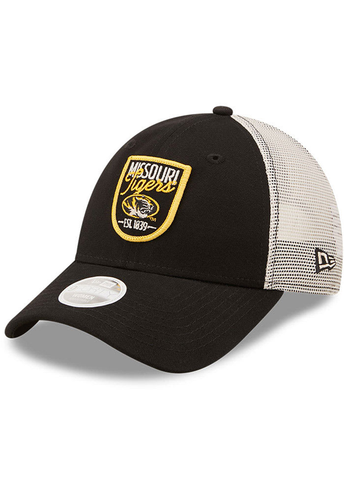 New Era Missouri Tigers Black Retro State 9FORTY Womens Adjustable Hat
