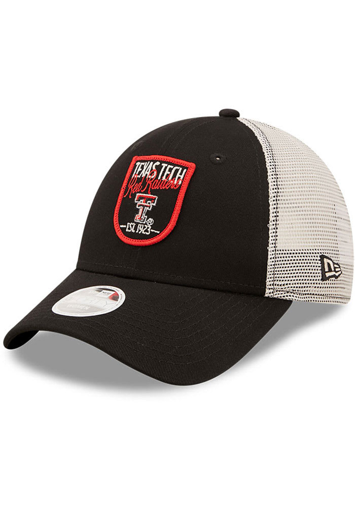 New Era Texas Tech Red Raiders Red Retro State 9FORTY Womens Adjustable Hat