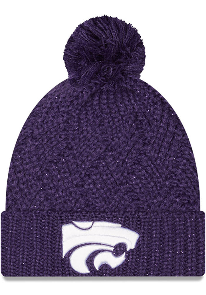 New Era K-State Wildcats Purple Brisk Womens Knit Hat