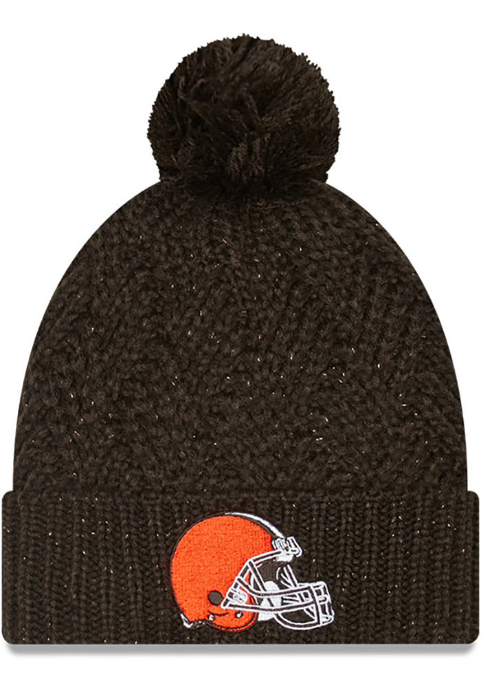 New Era Cleveland Browns Brown Brisk Womens Knit Hat