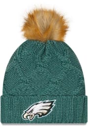 New Era Philadelphia Eagles Red Luxe Womens Knit Hat