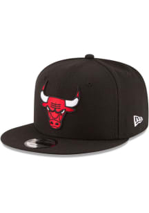 New Era Chicago Bulls Black 2020 9FIFTY Mens Snapback Hat