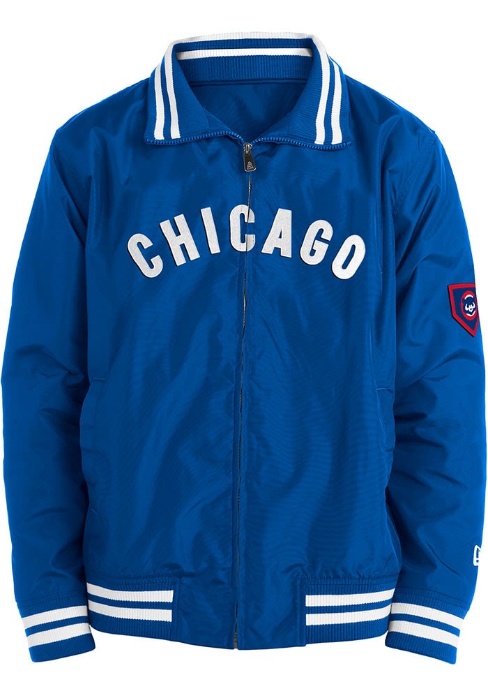 Chicago Cubs '47 Light Blue Trifecta Shortstop Pullover Men's