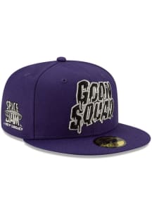 New Era  Mens Purple GCP Purple Space Jam Goon Squad 59FIFTY Fitted Hat