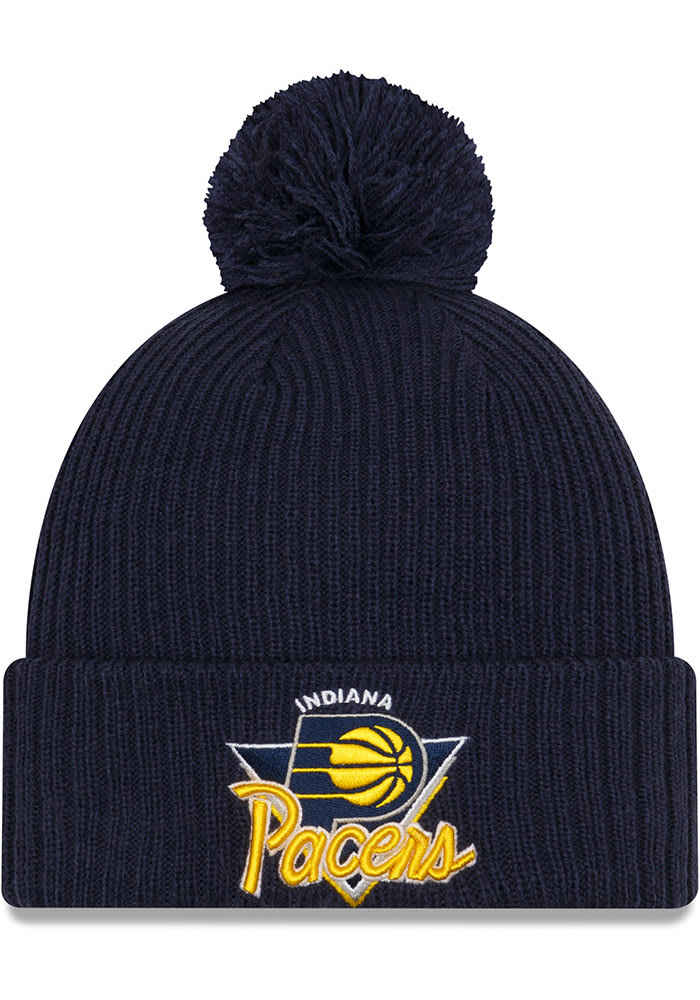 New Era Indiana Pacers Blue NBA21 TIP OFF KNIT Mens Knit Hat