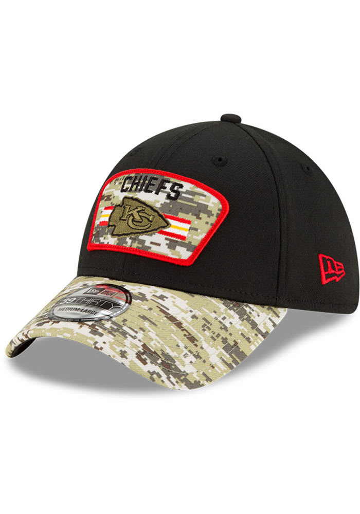 KTZ Kansas City Chiefs Salute To Service 39thirty Cap in Green for Men