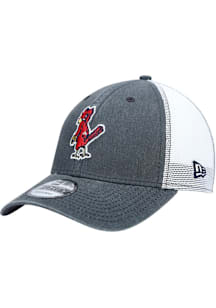 New Era St Louis Cardinals Cooperstown Trucker 9FORTY Adjustable Hat - Navy Blue