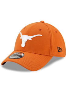 New Era Texas Longhorns Mens Burnt Orange Texas Longhorns Burnt Orange Team Classic 39THIRTY Flex..