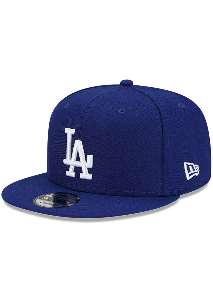 New Era Los Angeles Dodgers Blue World Series Patch Up 9FIFTY Mens Snapback Hat