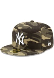 New Era New York Yankees Mens Green 2021 Armed Forces Day 59FIFTY Fitted Hat