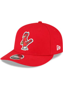 New Era St Louis Cardinals Red St. Louis Cardinals Red Tonal Custom Logo Canvas LP9FIFTY Mens Sn..