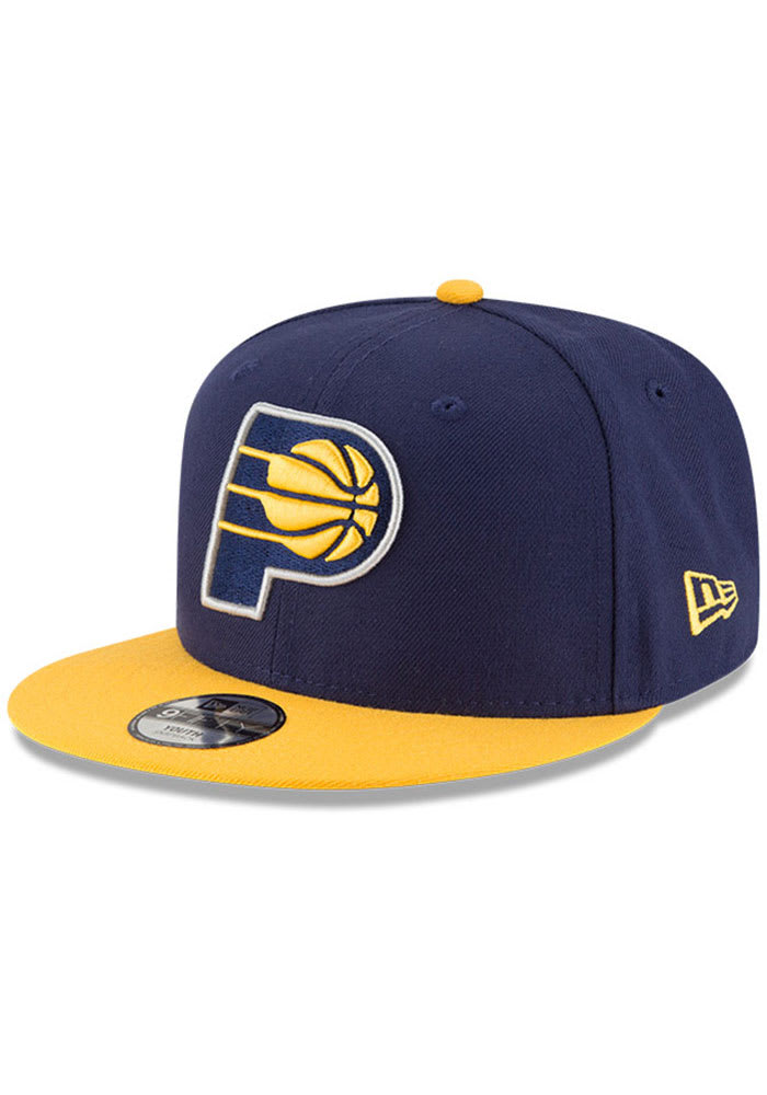New Era Indiana Pacers Navy Blue 2T 9FIFTY Youth Snapback Hat
