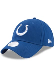 New Era Indianapolis Colts Blue Team Glisten 9TWENTY Womens Adjustable Hat